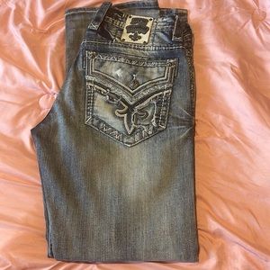 Rock Revival Mens Jeans Size 34